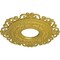 Ekena Millwork Orrington Ceiling Medallion (Fits Canopies up to 6 1/4"), 22"OD x 6 1/4"ID x 1 3/4"P, Rich Gold CM22ORRGS - alternate 4